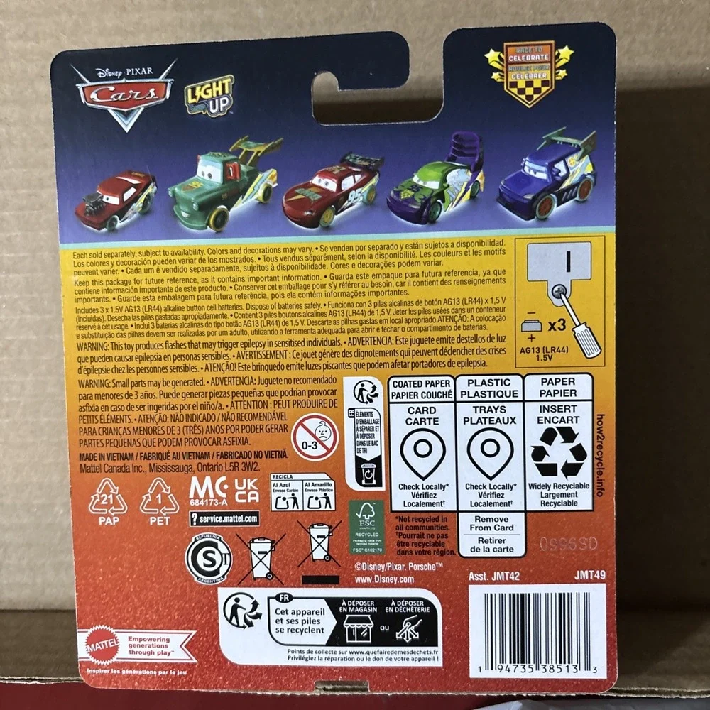 Disney Pixar Cars Light Up Sally Race To Celebrate Mattel New 2026
